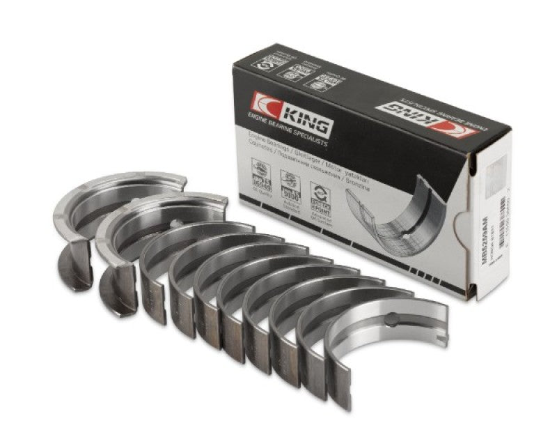 King Engine Bearings Chrysler 148/148 Turbo DOHC 16V/Jeep 148 DOHC 16V Main Bearing Set - Size STD