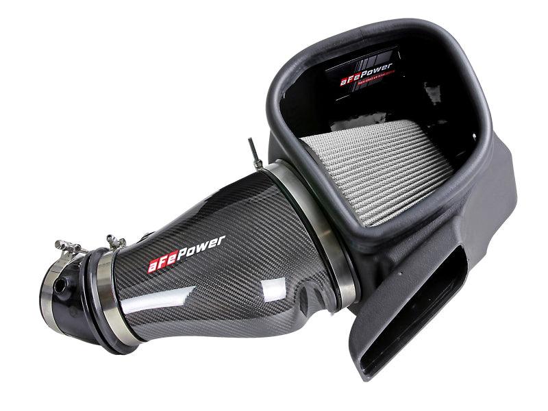 aFe Track Series Carbon Fiber Pro Dry S AIS - 2018 Jeep Grand Cherokee Trackhawk (WK2) V8-6.2L(SC) | Too Fast Autoparts | Order Online