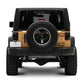 Raxiom 07-18 Jeep Wrangler JK Axial Series Halo LED Tail Lights- Black Housing (Clear Lens)