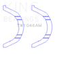 King Engine Bearings BMW N14B16C Thrust Washer Set