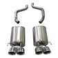 Corsa 2009-2013 Chevrolet Corvette (C6) 6.2L Polished Xtreme Axle-Back Exhaust w/4.5in Tips