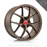 OPE Wheels FF02 Style With SATIN BRONZE Finish | Size - 19x8.5 | PCD - 5x112 | Offset - 25 | Bore - 66.6
