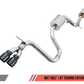 AWE Tuning VW MK7 Golf 1.8T Touring Edition Exhaust w/Diamond Black Tips (90mm)