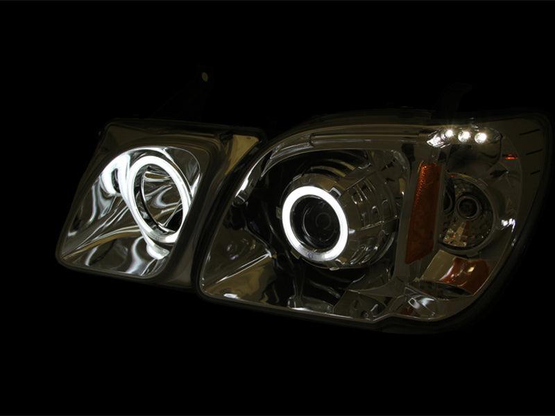 ANZO 1998-2007 Lexus Lx470 Projector Headlights w/ Halo Black (CCFL) | Too Fast Autoparts | Order Online | Canada & USA Shipping