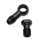 Vibrant Single -4AN 9/16-24 Aluminum Male Banjo Adapter Assembly