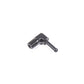 Radium Engineering 1/8in NPT Male to 3/16in Barb 90 Degree Fitting