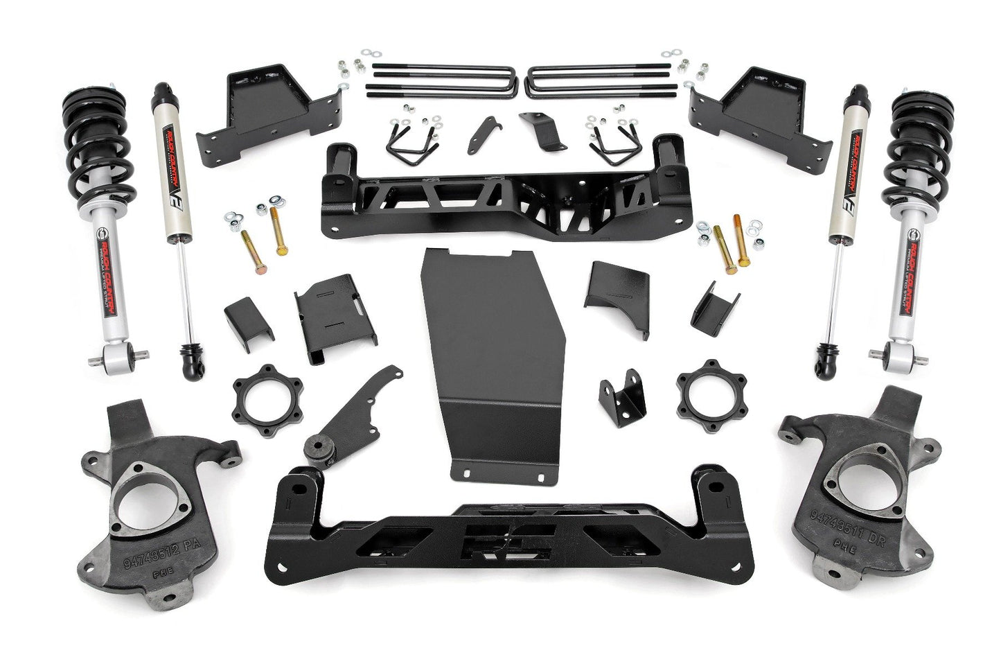 6" Lift Kit | Alu/Stamp Steel | N3 Struts/V2 | Chevy/GMC 1500 (14-18)