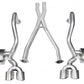 Corsa 1997-2004 Chevrolet Corvette C5 Z06 5.7L V8 Polished Xtreme Cat-Back + XO Exhaust