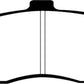 EBC 03-04 Cadillac XLR 4.6 Redstuff Front Brake Pads