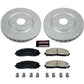 Power Stop 17-19 Chrysler Pacifica Front Z17 Evolution Geomet Coated Brake Kit