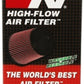 K&N Universal Chrome Filter 4 inch FLG / 5 3/8 inch Bottom / 4 1/2  inch Top / 8 inch Height