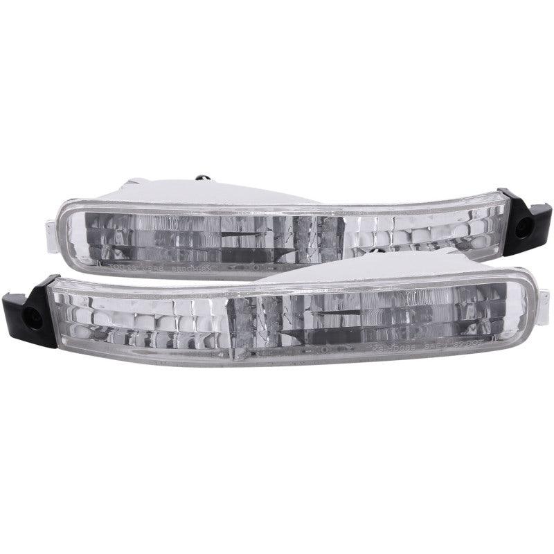 ANZO 1992-1993 Honda Accord Euro Parking Lights Chrome | Too Fast Autoparts | Order Online | Canada & USA Shipping