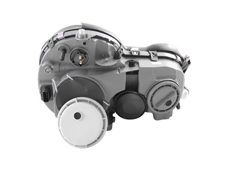 ANZO 1999-2002 Mercedes Benz E Class W210 Projector Headlights Chrome | Too Fast Autoparts | Order Online | Canada & USA Shipping
