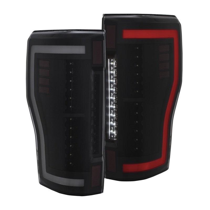 ANZO 2017+ Ford F-250 LED Taillights - Black/Smoke | Too Fast Autoparts | Order Online | Canada & USA Shipping