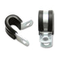 Vibrant Stainless Steel Cushion P-Clamp for 1.125in OD Hose (10 Pack)