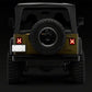 Raxiom 76-06 Jeep CJ7 Wrangler YJ & TJ Gladiator LED Tail Lights- Black Housing (Smoked Lens)