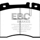 EBC 92-96 Ferrari 512TR 5.0 Yellowstuff Front Brake Pads