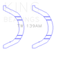 King Engine Bearings Nissan SR18/SR20 Thrust Washer Set