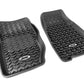 Rugged Ridge Floor Liner Front Black 1984-2001 Jeep Logo Cherokee XJ
