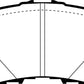 EBC 14+ Mazda 3 2.0 (Mexico Build) Yellowstuff Front Brake Pads