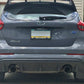 Rally Armor 12-19 Ford Focus ST / 16-19 RS Black Mud Flap w/Blue Logo