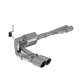 MBRP 2019+ Chevrolet Silverado 1500 4.5L/5.3L Pre-Axle Dual Side Exit w/ 4in OD Tip - AL