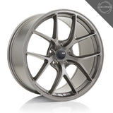 OPE Wheels FF02 Style With SONIC GREY Finish | Size - 19x9.5 | PCD - 5x108 | Offset - 35 | Bore - 63.4