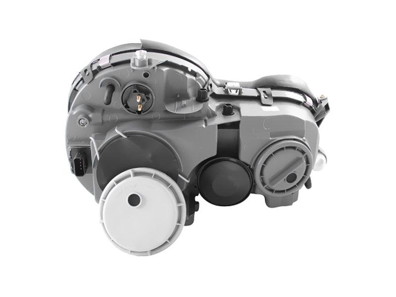 ANZO 1999-2002 Mercedes Benz E Class W210 Projector Headlights Chrome | Too Fast Autoparts | Order Online | Canada & USA Shipping