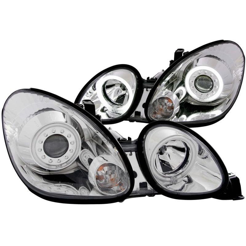 ANZO 1998-2005 Lexus Gs300 Projector Headlights w/ Halo Chrome | Too Fast Autoparts | Order Online | Canada & USA Shipping