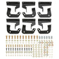 Westin 20-22 Jeep Gladiator Outlaw Nerf Step Bars - Textured Black