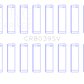 King Engine Bearings 08-10 Ford Powerstroke 6.4L Connecting Rod Bearing Set - Size STD