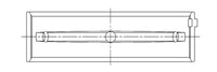 ACL Subaru EJ20/EJ22/EJ25 (For Thrust in #5 Position) 0.005mm Oversized High Performance Main Bearin