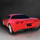 Corsa 2009-2013 Xtreme Axle-Back Exhaust w/Dual Black 3.5in Tips 09-13 Chevrolet Corvette C6 6.2L V8