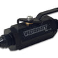 Vibrant -16AN to -16AN Male Shut Off Valve - Black