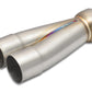 Vibrant 2-1 SS Merge Collectors (2.25in Inlet Slipover ID 2.5in Outlet OD) - Sold Individually