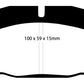 EBC 88-89 Pontiac Fiero 2.5 Yellowstuff Front Brake Pads
