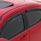 AVS 12-18 Kia RIO Hatch (Hatch Only) Ventvisor Outside Mount Window Deflectors 4pc - Smoke