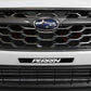 PERRIN 22-26 Subaru WRX License Plate Delete - Black