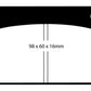 EBC 66-68 Volvo 140 1.8 Yellowstuff Front Brake Pads