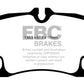 EBC 09-12 Porsche 911 (997) (Cast Iron Rotor only) 3.6 Carrera 2 Redstuff Rear Brake Pads