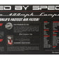 Spectre 94-01 Dodge RAM 1500/2500 V8-5.2/5.9L F/I Air Intake Kit - Polished w/Red Filter