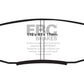 EBC 08-21 Toyota Land Cruiser 5.7L (150mm PCD) Bluestuff Brake Pads