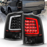 ANZO 2009-2018 Dodge Ram 1500 LED Taillight Plank Style Black w/Clear Lens | Too Fast Autoparts | Order Online | Canada & USA Shipping