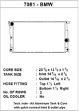 CSF BMW 2 Series (F22/F23) / BMW 3 Series (F30/F31/F34) / BMW 4 Series (F32/F33/F36) A/T Radiator