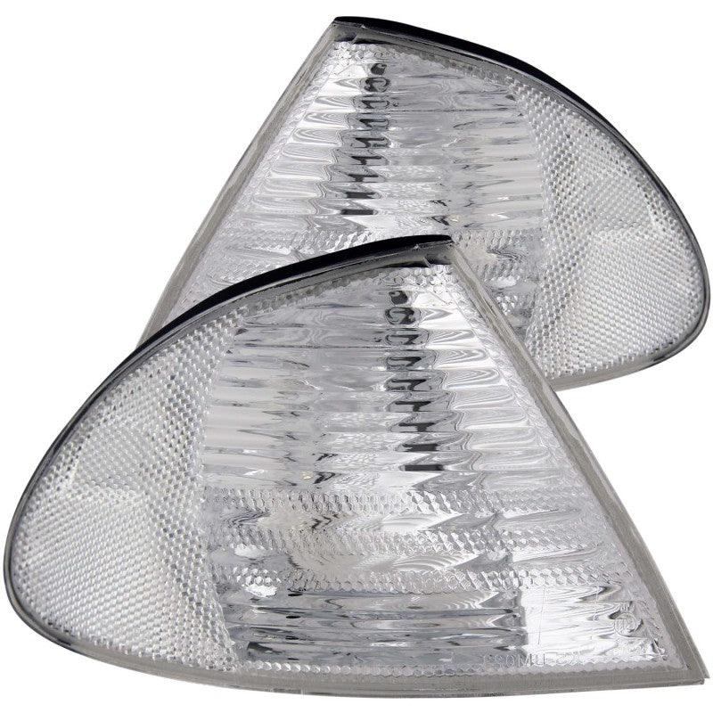 ANZO Corner Lights 1999-2001 BMW 3 Series E46 Euro Corner Lights Chrome | Too Fast Autoparts | Order Online | Canada & USA Shipping