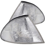 ANZO Corner Lights 1999-2001 BMW 3 Series E46 Euro Corner Lights Chrome | Too Fast Autoparts | Order Online | Canada & USA Shipping
