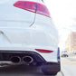 Rally Armor 15-17.5 MKVII VW Golf R Black UR Mud Flap w/Blue Logo