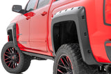 Pocket Fender Flares | 5'9" Bed | Gas Door | Gloss Black | Chevy Silverado 1500 (14-18)