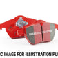 EBC 09-11 Audi A4 2.0 Turbo Redstuff Rear Brake Pads