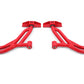 BMR 10-14 Ford Mustang / Shelby GT500 Non-Adj. Lower A-Arms (Poly/Delrin) - Red